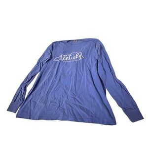 Women’s comfort colors “Kentucky” bluish/purple long sleeve shirt